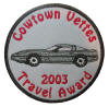 Bruce & Yvette's '84 is featured on the 2003 Travel Patch